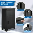 thumbnail image 3 of Garvee Package Delivery Boxes for Outside, Lockable Anti-Theft Parcel Drop Box, Waterproof Weather Resistant Mailbox for Porch Fence Curbside (33.46"x19.29"x5.91"), 3 of 8
