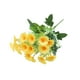 thumbnail image 2 of Decoración del hogar, decoración de habitaciones, decoración de paredes, flores artificiales de margaritas, ramo de simulación, decoraciones navideñas para exteriores, hogar, jardín, flores de margari, 2 of 6