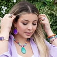 thumbnail image 3 of Native Color Turquoise Multi Stone Ring, 3 of 6