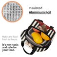 thumbnail image 3 of Beetlejuice Beetlejuice Lunch Bag, Insulated Lunch Box Large Capacity Reusable Insulated Cooler Lunch Totes Bag For Work Office School Camping Travel Picnic, 3 of 7