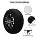 thumbnail image 2 of Fotbe Lemon Funda de Llanta de Repuesto con Estampado, Engrosada, Ajuste Universal para Jeep, Remolque, RV, SUV, Camión-17 inch, 2 of 6