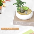 thumbnail image 6 of ERTZAE Tumbled Stones Marble Vases,Chips Stone Gemstone Chips,Crushed Pieces Irregular Shaped,Jewelry Making Home Decoration,Irregular Polished Gravels Pebbles for Succulent Bonsai Garden Yellow, 6 of 6