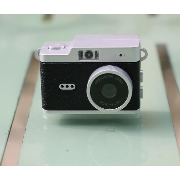 Cámara Digital Compacta Mini Thumb, Diseño Retro Vintage con Lente de Precisión, Ideal para Vlog y Regalos