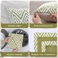 thumbnail image 5 of SUSIELADY Throw Pillow Covers Set of 4, 18"x18" Linen Decorative Square Couch Sofa Cushions, Accent Home Decor, Living Room, Bedroom, Chair, Green, 5 of 7