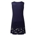 thumbnail image 5 of OVINYER Dress KILIG Summer Women Beach Midi Sleeveless Light Floral Casual Dress Flowy Beach Dresses, 5 of 6