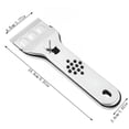 thumbnail image 3 of ACDANC Glass Scraper - Genuine Quality Halogen& Ceramic Hob Scraper Non Scratch,Suitable for Glass Ceramic and Induction Cooktops (1 x Glass Scraper& 5 x Blades), 3 of 9