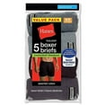 thumbnail image 2 of Hanes Men's FreshIQ Comfort Soft Boxer Briefs - 5 Pack and 10 Pack and Colors May Vary (Assorted, XXX-Large), 2 of 3