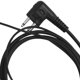 thumbnail image 5 of Paquete de 2 Auricular con clip en forma de D avanzado de 2 pines con Micrófono para radios bidireccionales Gp88S Gp300 Gp68 Gp20 negro Yuxing, 5 of 5