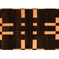 thumbnail image 1 of Ahgly Company Indoor Rectangle Abstract Orange Modern Area Rugs, 8' x 12', 1 of 4
