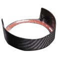 thumbnail image 2 of Carbon Fiber Rear Grille Front Grill Logo Decor Ring Black Trimmed, 2 of 4