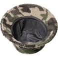 thumbnail image 5 of CoCopeaunts Camo Bucket Hat for Men Winter Winter Warm Sunshade Windproof Cap Foldable Wear-Resistant Thick Lambs Wool Basin Hat, 5 of 8