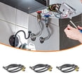 thumbnail image 3 of Ruiboury Corrosion Resistant Stainless Steel Water Inlet Hose For Enhanced Durability 1Set, 3 of 6
