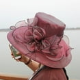 thumbnail image 2 of Walbest Tea Party Fascinator Hat Dress Hats Church Cap, 2 of 7