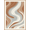 Brown Grey Cream, Pattern 15, variant on ODIKA 8'x10' Washable Area Rug Durable, Non-Slip Abstract Brushwork Featuring Blended Transitional Livingroom for Living Room, Under Sectional, Family