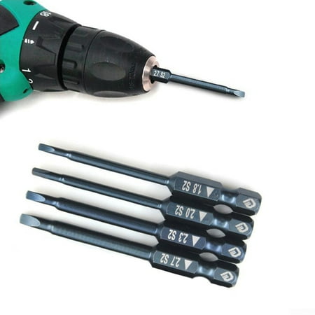 

65mm S2 Black Magnetic Triangle Head Electric Screwdriver Nut Drill Driver Bits