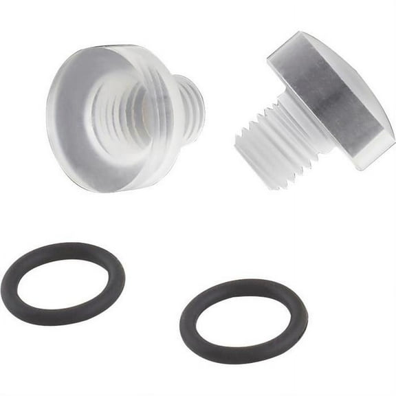 Holley Carburetor Float Bowl Clear View Sight Plugs
