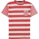 thumbnail image 1 of Ralph Lauren - Camiseta básica a rayas para hombre, color rojo, talla mediana, 1 of 1