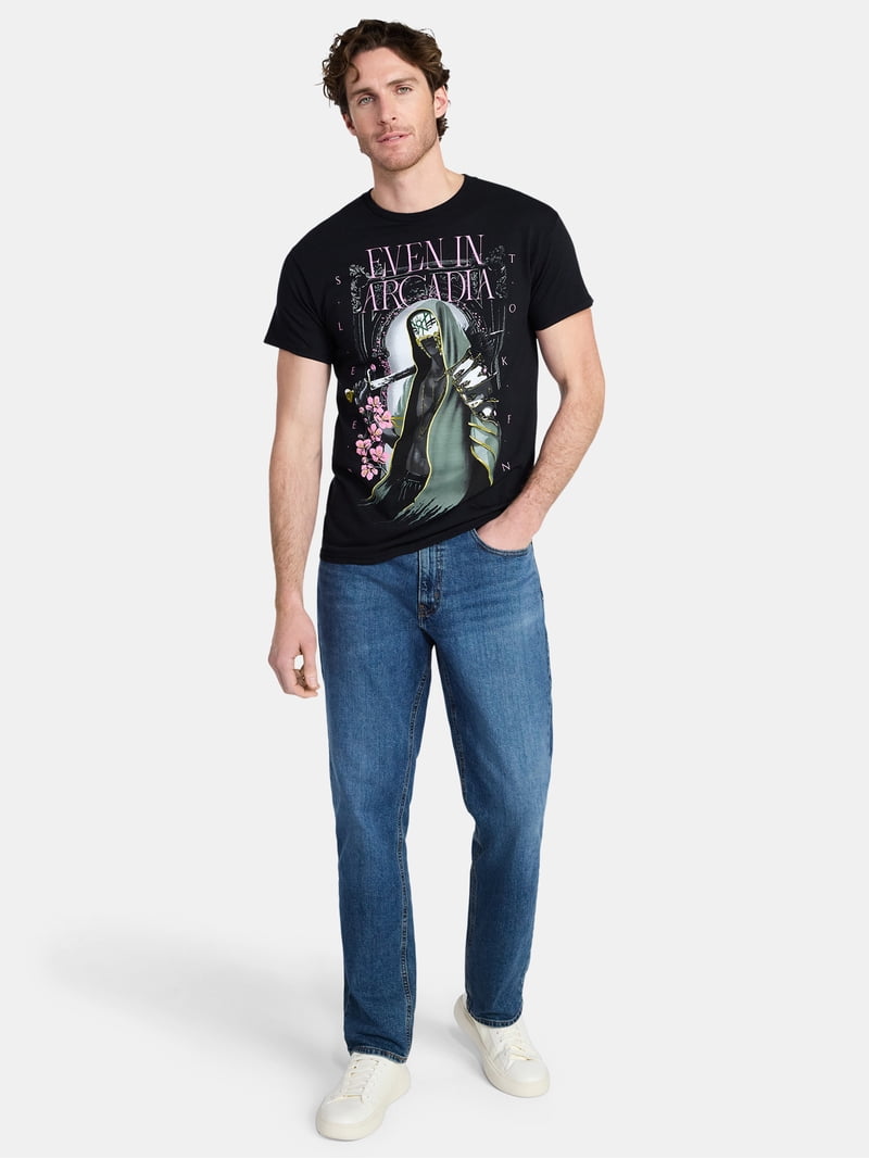 Sleep Token Men's and Big Men's Even in Arcadia Graphic Tee, Sizes