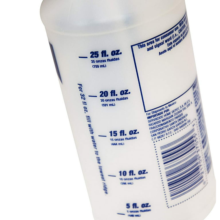 Bleach Resistant Professional Spray Bottle - 32 ounces – Zep Inc.