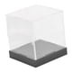thumbnail image 3 of Vitrina acrílica de mostrador, caja cúbica, soporte de exhibición transparente y versátil para cosméticos y figuras de acción. Base de 20 cm x 10 cm, 3 of 8