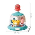 thumbnail image 4 of Tarmeek Educational Learning Toys for 6-12 Months Boys Girls, Baby Sensory & Fine Motor Carousel Press to Spin with Jumping Beads, Early Learning Toys Christmas Birthday Gifts for 0-6 Months Kids, 4 of 7