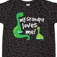 thumbnail image 4 of Inktastic My Grandpa Loves Me Dinosaur Boys Baby Bodysuit, 4 of 5