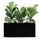 thumbnail image 1 of Maceta Jardinera BWKJ Fibra de vidrio Rectangular Negro Mate 100x60x30 cm, 1 of 3