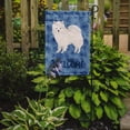 thumbnail image 2 of Carolines Treasures CK5964GF American Eskimo Welcome Flag Garden Size Small multicolor, 2 of 3