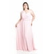 thumbnail image 1 of Vestido de noche multiformas Roman Fashion / Tallas Extras, 2001 (Palo de rosa) rosa 38, 1 of 8