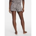 thumbnail image 4 of Joyspun Women's Cozy Lounge Collection Hacci Knit Sleep Shorts, 3" Inseam, Sizes XS-3X, 4 of 6