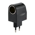 thumbnail image 1 of EU Plug Wall Power AC to 12V DC Car Charger Adapter, 1 of 9