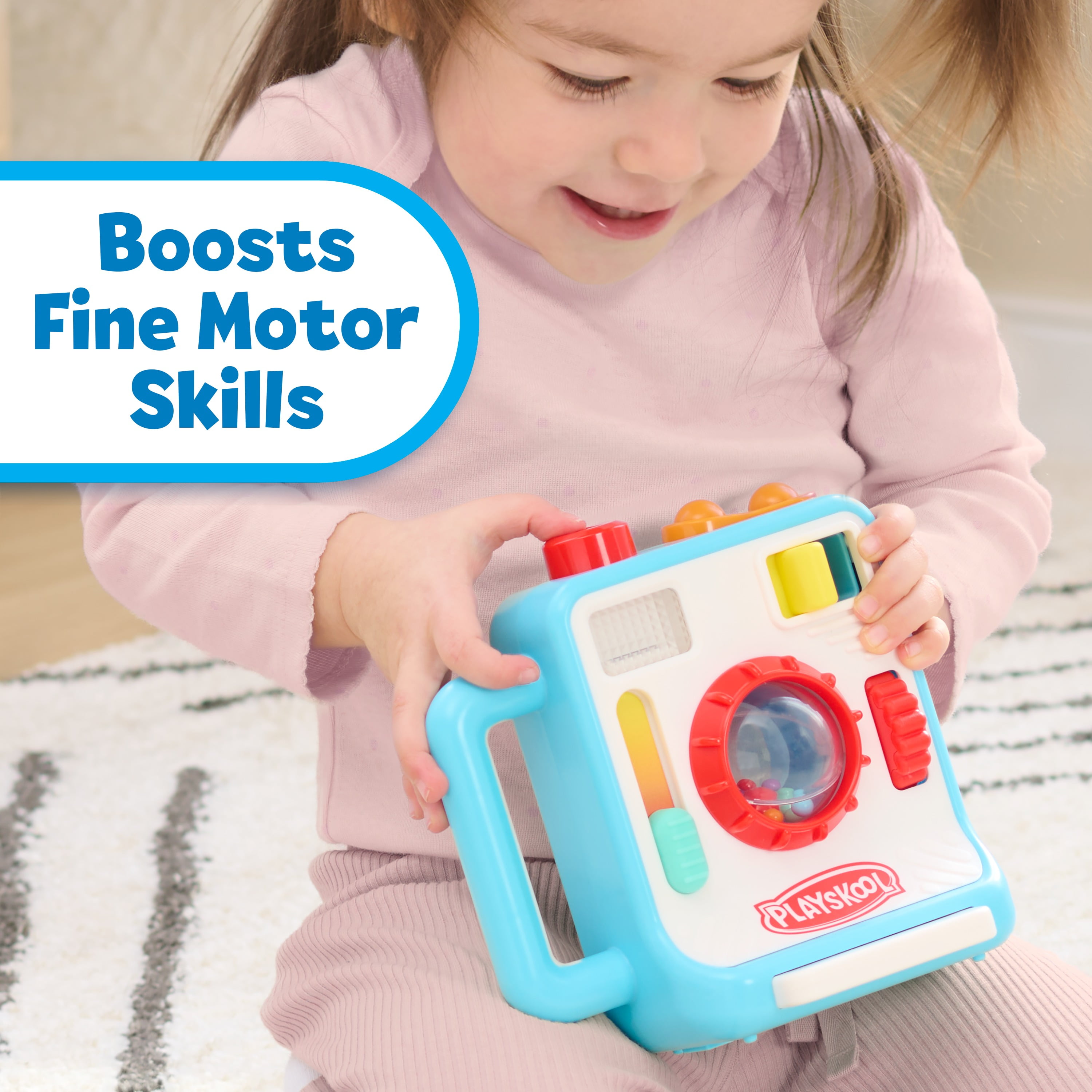 Playskool Click 'N Flash Camera - Light-Up Pretend Play Toy Camera for Toddlers