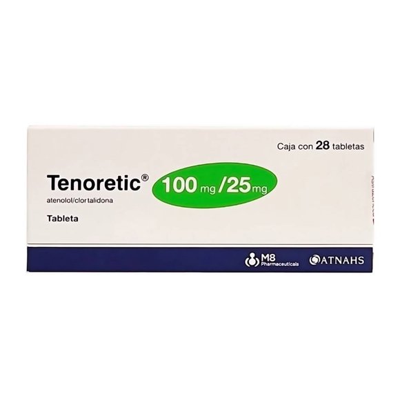 Tenoretic 28 Tabletas con 100 Mg