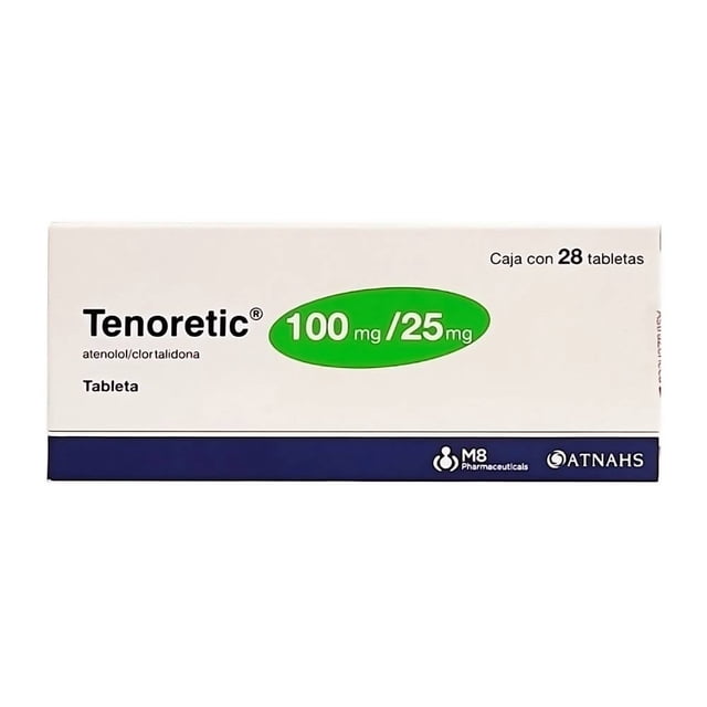 Tenoretic 28 Tabletas con 100 Mg