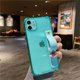 thumbnail image 1 of Funda de teléfono transparente con correa de muñeca para iPhone 11 13 11Pro Max XR XS Max X 7 Plus 13 12 Pro 14 Color fluorescente funda trasera suave Tan Jianjun unisex, 1 of 2