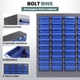 thumbnail image 6 of 40 Drawers Parts Cabinet, Nut Bolt Hardware Storage Cabinet, Bolt Bin with Blue ABS Plastic Drawers for Household Industrial Garage Spaces, 6 of 9