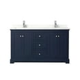 thumbnail image 2 of Wyndham Collection Wcv232360d-Qtz-Unsmxx Avery 60" Free Standing Double Basin Vanity Set -, 2 of 7
