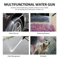 thumbnail image 2 of High Pressure Garden Hose Nozzle Adjustable Hand-held Heavy Duty Water Sprayer with 4 Watering Patterns, 2 of 6