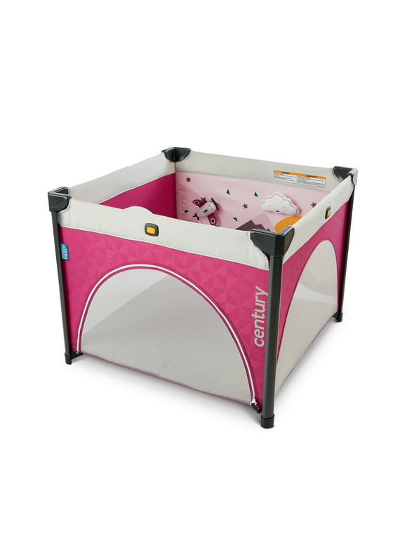 Century Play On 2-in-1 Playard and Activity Center, Berry, Unisex