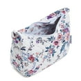 thumbnail image 3 of Vera Bradley Women's Cotton Frannie Crescent Crossbody Bag Magnifique Floral, 3 of 3