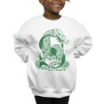 thumbnail image 3 of Harry Potter Girls Slytherin Glitter Sweatshirt, 3 of 5