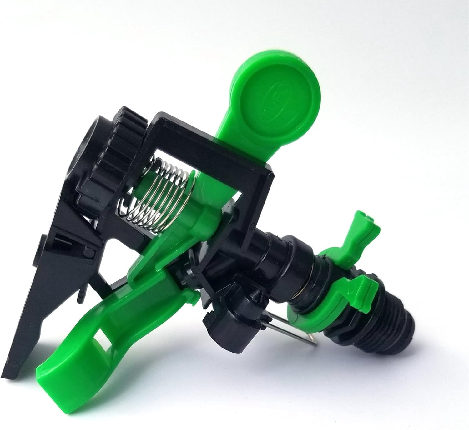 ABCISI Pulsating Tripod Lawn Sprinklers, Adjustable Flow