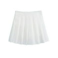 thumbnail image 1 of Jupe Courte Plissée Taille Haute pour Femmes, 1 of 5