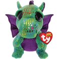 thumbnail image 1 of Peluche Ty Beanie Beanie para bebé, dinosaurio verde ceniza, 15 cm, 1 of 1