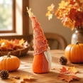 thumbnail image 5 of Yyuenw Vintage Linen Fall Faceless Gnome Ornament Sunflower Girl Maple Boy Thanksgiving Farmhouse Table Home Party Decor, 5 of 8