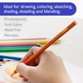 thumbnail image 4 of BAZIC 12 Colored Pencils, Set for Art Drawing Sketching, 1-Pack, 4 of 7