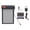 Grey - AU Plug, variant on BOKYAN Automatic Chicken Coop Door Opener with Programmable Timer, Heavy Duty Iron Auto Poultry Access Panel for Chicks and Ducks, Grey, AU Plug (16.1x11.0x4.3 inches / 41x28x11 cm)