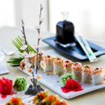thumbnail image 3 of 2Pcs Elegant Artificial Cherry Flowers Sashimi Platter Decoration for Japanese Restaurant, 3 of 4