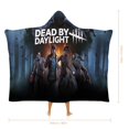 thumbnail image 2 of Dead by Daylight DBD Wearable Blanket Cloak Arctic Velvet Hooded Blanket Soft Fuzzy Hoodie Blanket Cape for Adults Kids 60"x80", 2 of 8