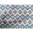 thumbnail image 5 of oneOone Cotton Cambric Medium Blue Fabric Ikat Sewing Material Print Fabric By The Yard 56 Inch Wide, 5 of 6